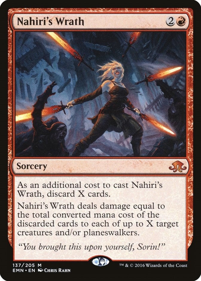 Image for Nahiri's Wrath (137) [Eldritch Moon] - Magic: The Gathering