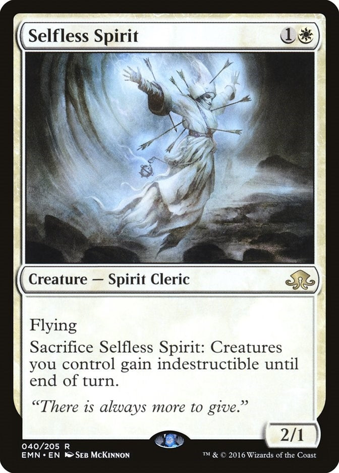 Image for Selfless Spirit (40) [Eldritch Moon] - Magic: The Gathering