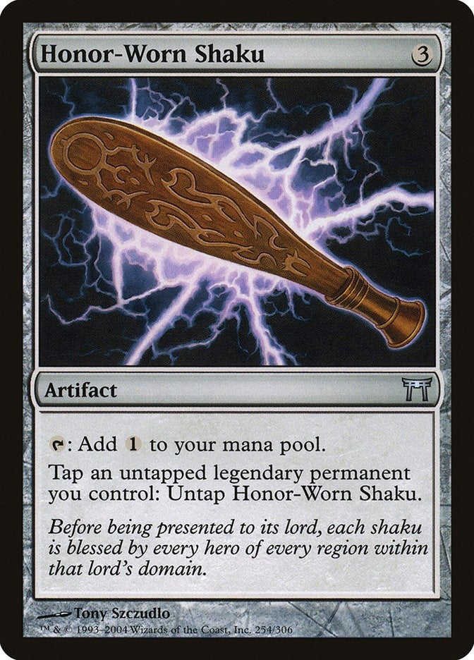Image for Honor-Worn Shaku (254) [Champions of Kamigawa] - Magic: The Gathering