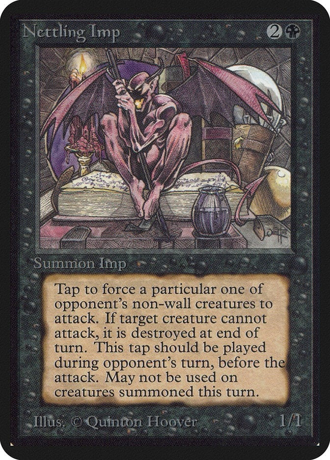 Image for Nettling Imp [Alpha Edition] - Magic: The Gathering