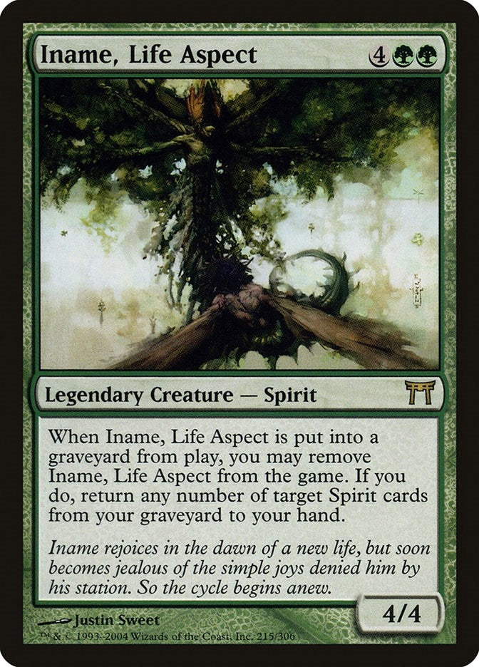 Image for Iname, Life Aspect (215) [Champions of Kamigawa] - Magic: The Gathering