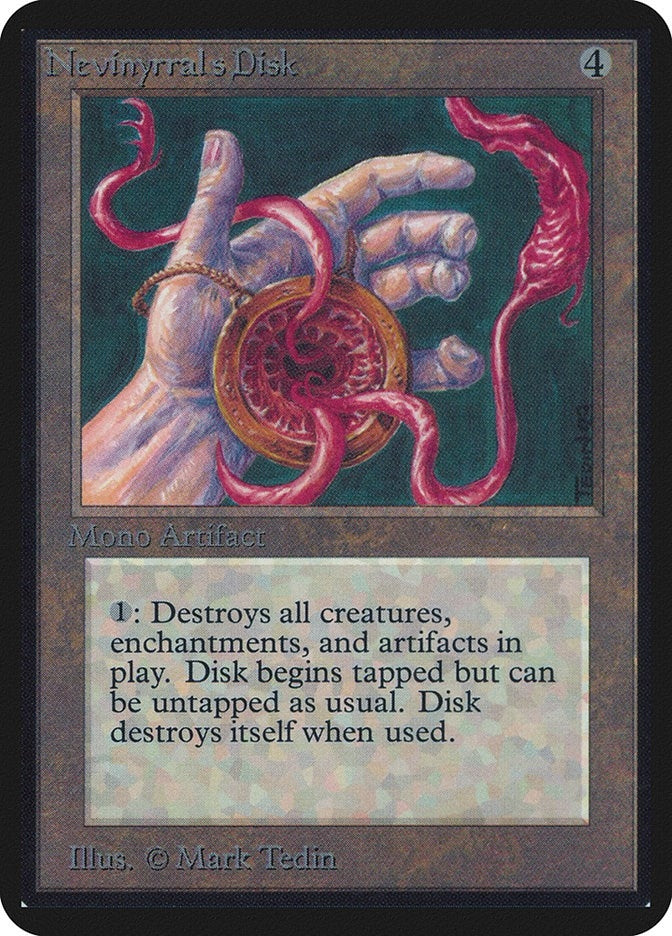 Image for Nevinyrral's Disk [Alpha Edition] - Magic: The Gathering