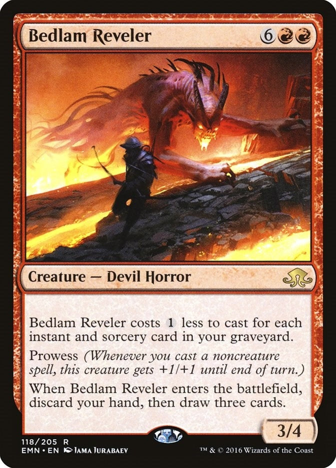 Image for Bedlam Reveler (118) [Eldritch Moon] - Magic: The Gathering