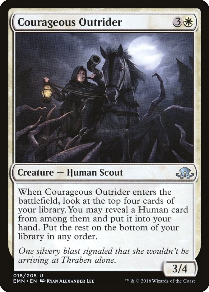 Image for Courageous Outrider (18) [Eldritch Moon] - Magic: The Gathering