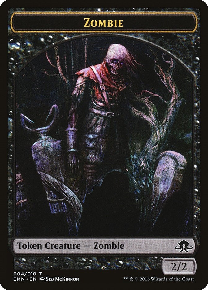 Image for Zombie Token (004) (4) [Eldritch Moon] - Magic: The Gathering