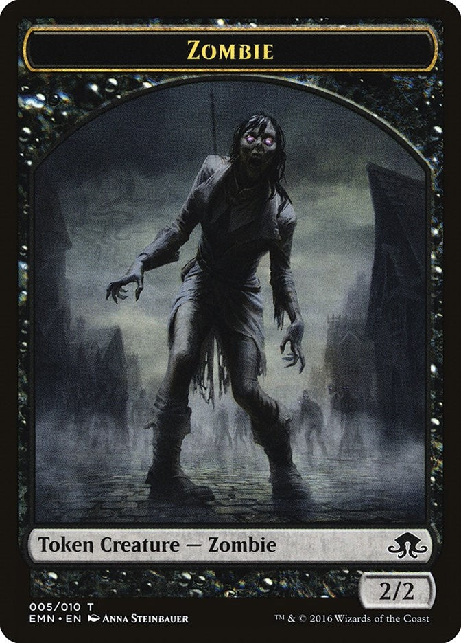 Image for Zombie Token (005) (5) [Eldritch Moon] - Magic: The Gathering