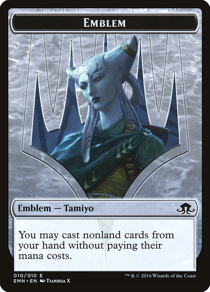 Image for Emblem - Tamiyo, Field Researcher (10) [Eldritch Moon] - Magic: The Gathering