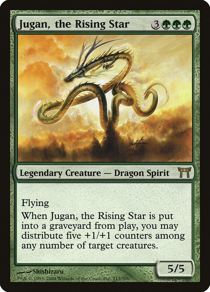 Image for Jugan, the Rising Star (217) [Champions of Kamigawa] - Magic: The Gathering
