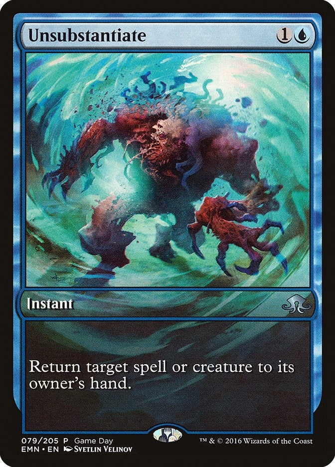Unsubstantiate (79) [Game Day & Store Championship Promos]