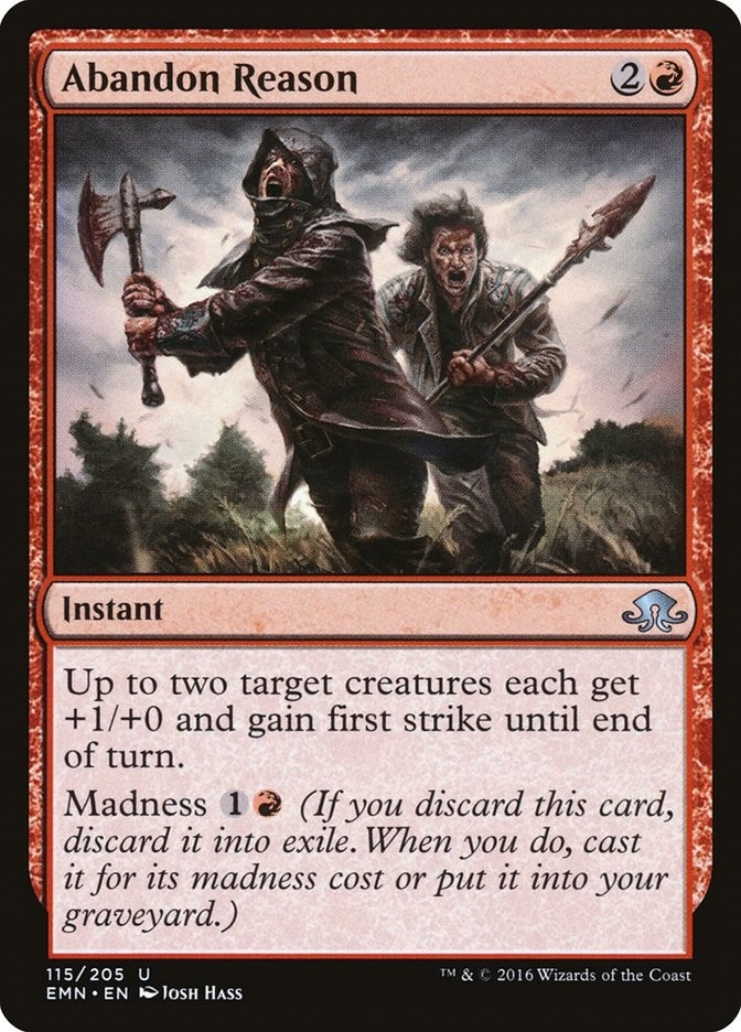 Image for Abandon Reason (115) [Eldritch Moon] - Magic: The Gathering