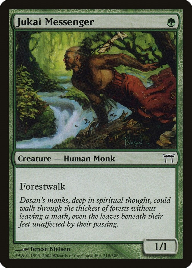 Image for Jukai Messenger (218) [Champions of Kamigawa] - Magic: The Gathering