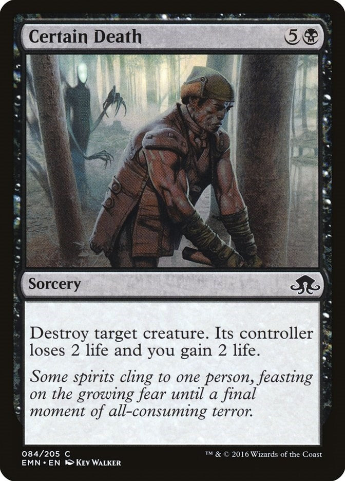 Image for Certain Death (84) [Eldritch Moon] - Magic: The Gathering