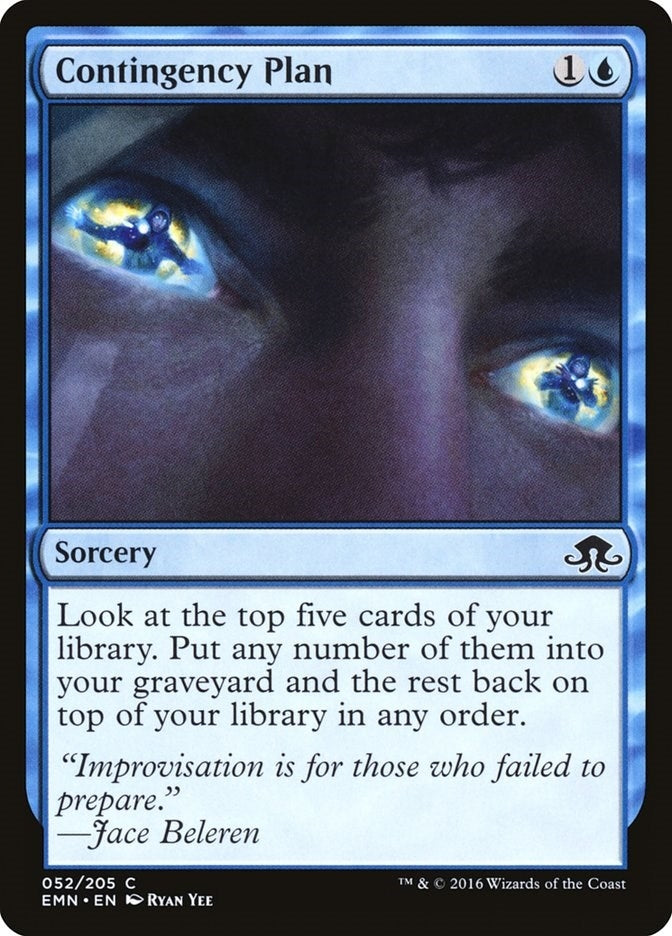 Image for Contingency Plan (52) [Eldritch Moon] - Magic: The Gathering