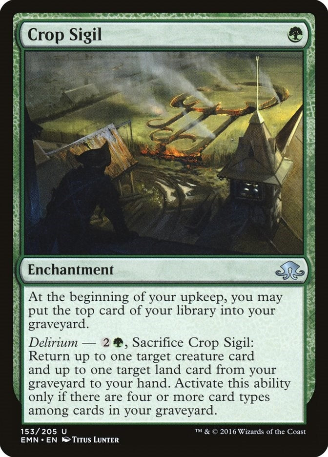 Image for Crop Sigil (153) [Eldritch Moon] - Magic: The Gathering