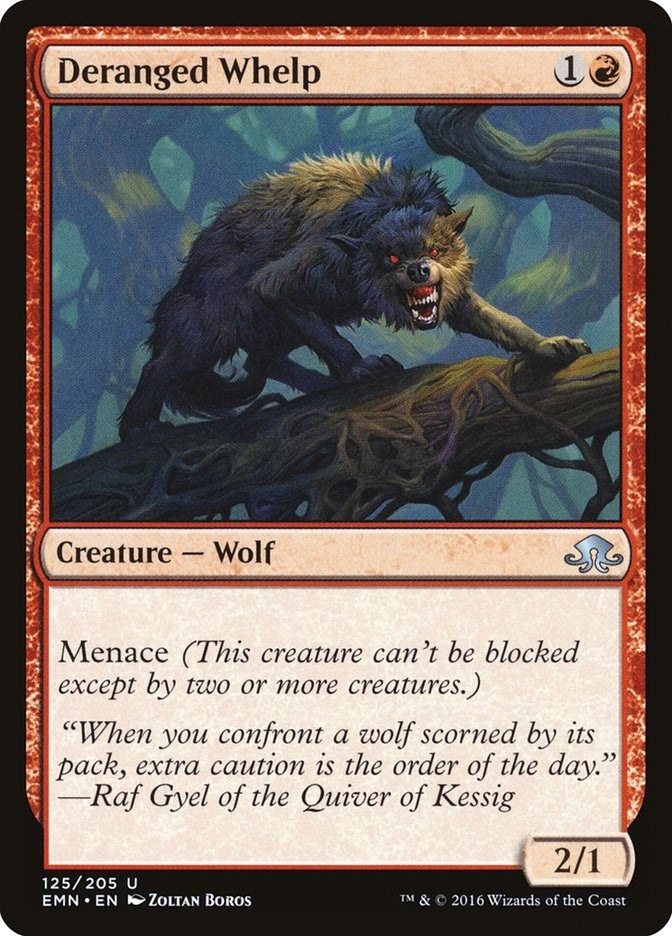 Image for Deranged Whelp (125) [Eldritch Moon] - Magic: The Gathering