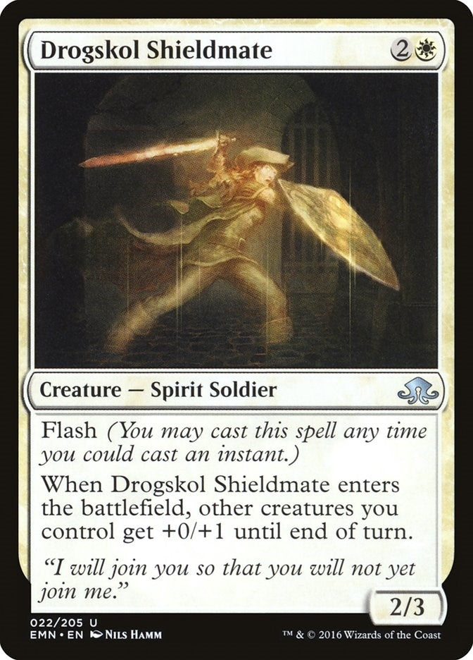 Image for Drogskol Shieldmate (22) [Eldritch Moon] - Magic: The Gathering
