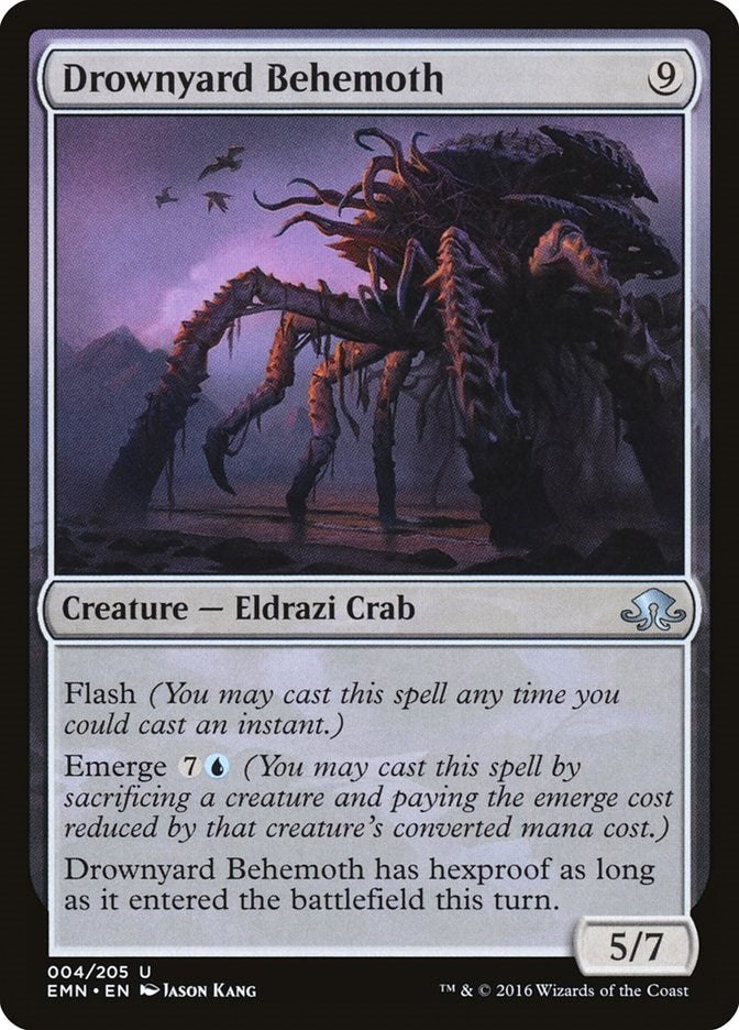 Image for Drownyard Behemoth (4) [Eldritch Moon] - Magic: The Gathering
