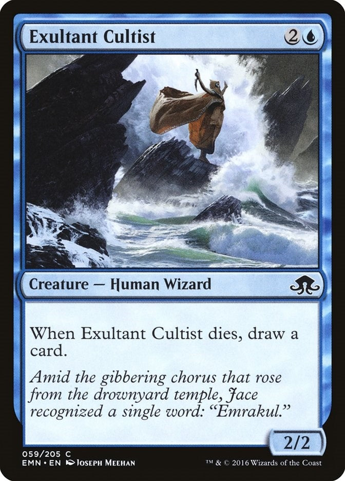Image for Exultant Cultist (59) [Eldritch Moon] - Magic: The Gathering