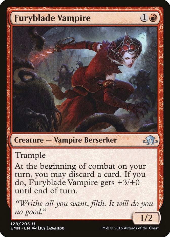 Image for Furyblade Vampire (128) [Eldritch Moon] - Magic: The Gathering