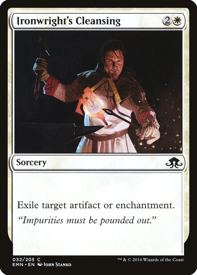 Image for Ironwright's Cleansing (32) [Eldritch Moon] - Magic: The Gathering