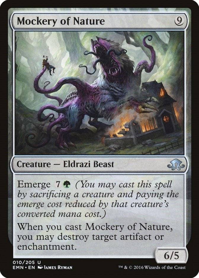 Image for Mockery of Nature (10) [Eldritch Moon] - Magic: The Gathering