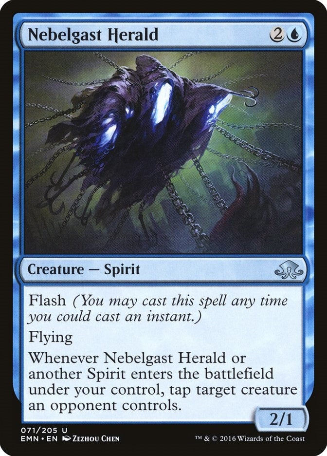 Image for Nebelgast Herald (71) [Eldritch Moon] - Magic: The Gathering