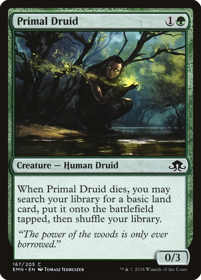 Image for Primal Druid (167) [Eldritch Moon] - Magic: The Gathering