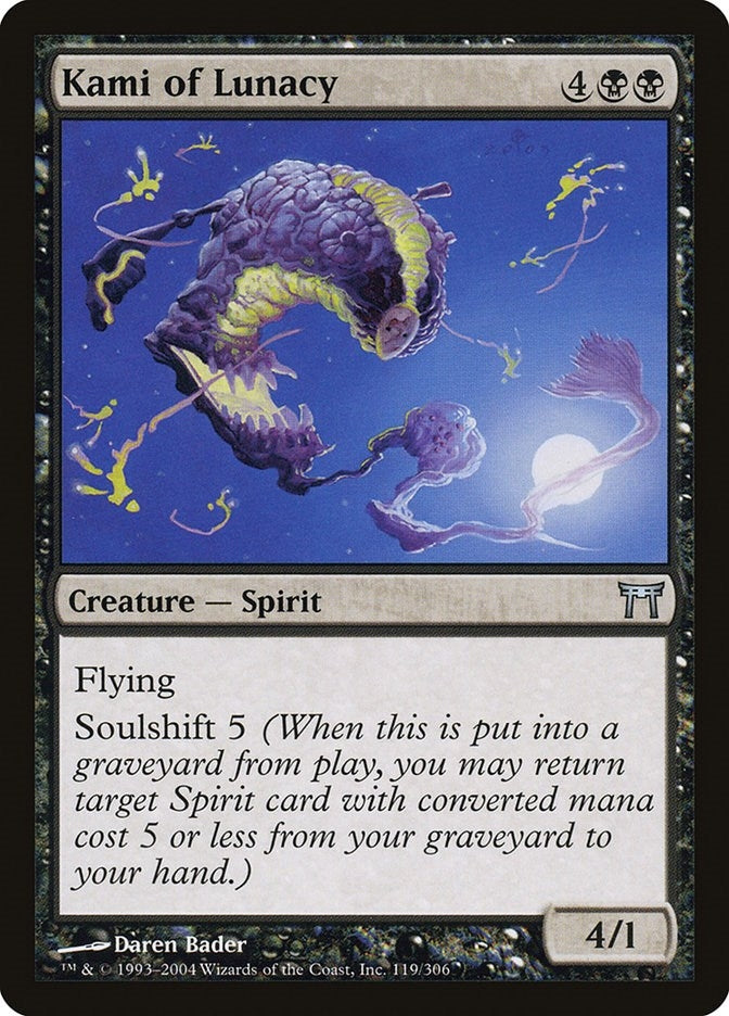 Image for Kami of Lunacy (119) [Champions of Kamigawa] - Magic: The Gathering