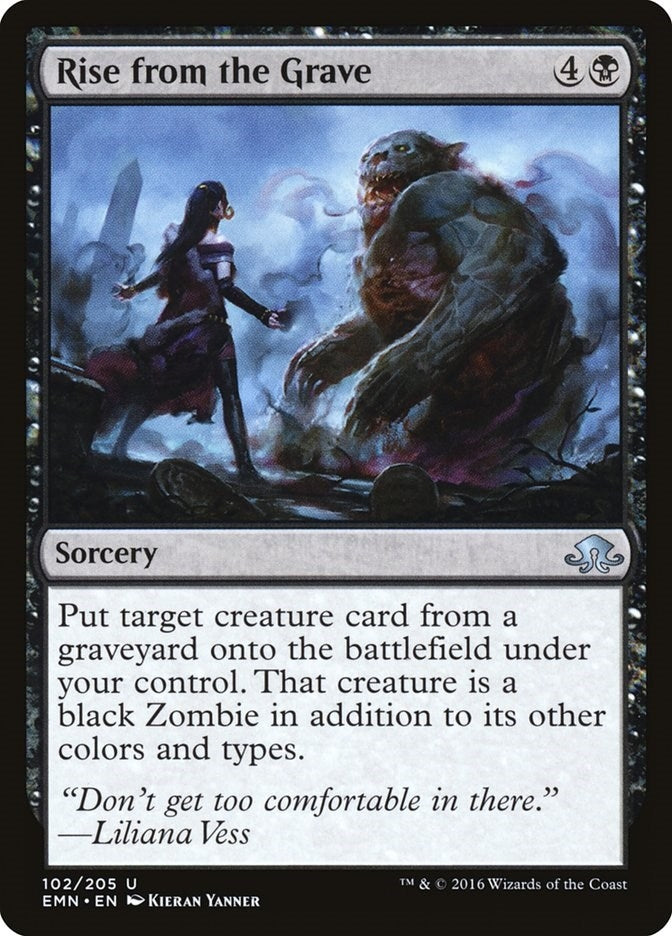 Image for Rise from the Grave (102) [Eldritch Moon] - Magic: The Gathering