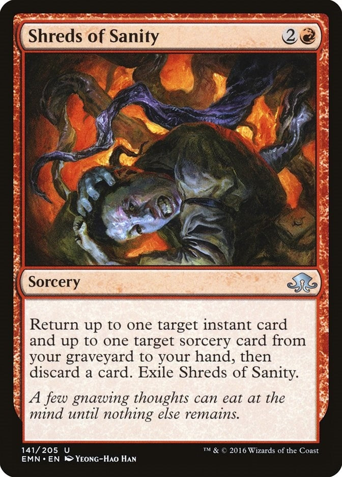 Image for Shreds of Sanity (141) [Eldritch Moon] - Magic: The Gathering