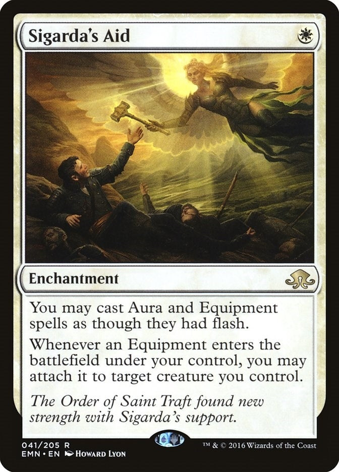 Image for Sigarda's Aid (41) [Eldritch Moon] - Magic: The Gathering