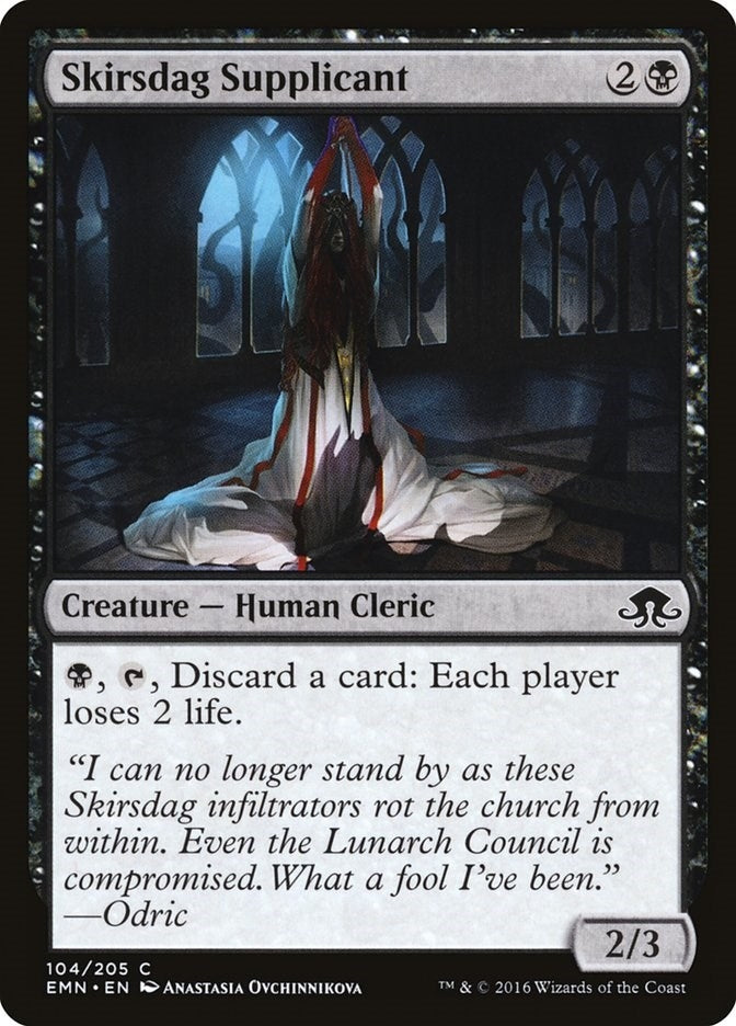 Image for Skirsdag Supplicant (104) [Eldritch Moon] - Magic: The Gathering