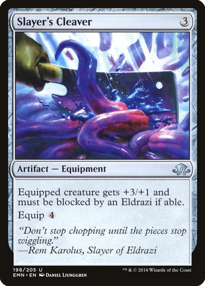 Image for Slayer's Cleaver (198) [Eldritch Moon] - Magic: The Gathering