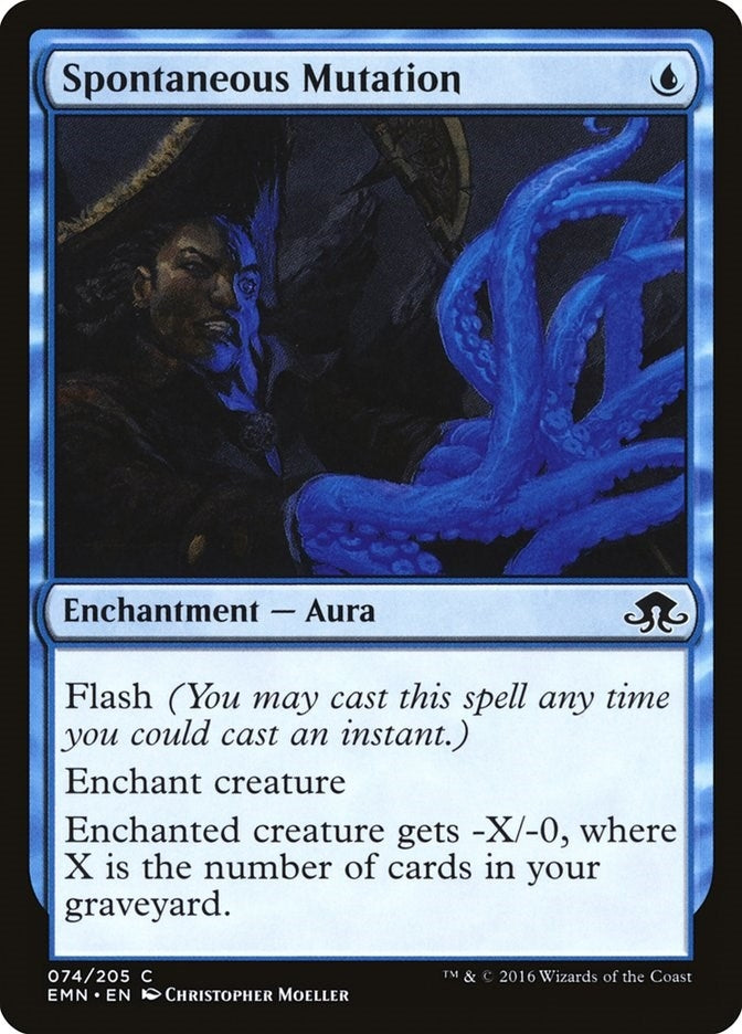 Image for Spontaneous Mutation (74) [Eldritch Moon] - Magic: The Gathering
