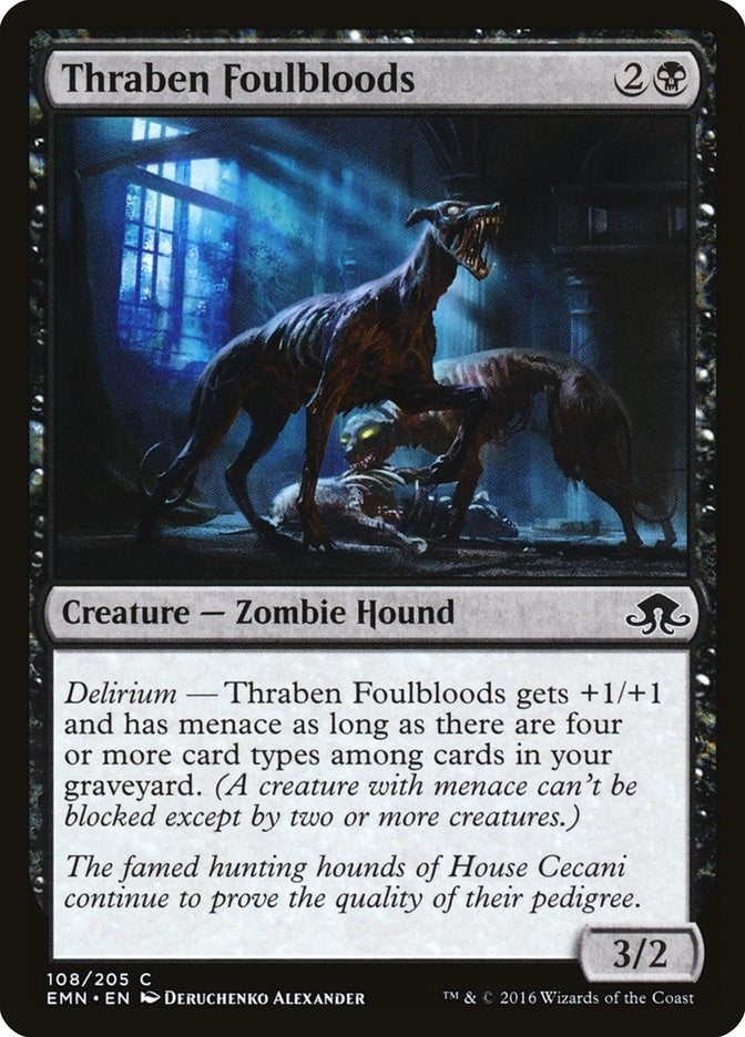 Image for Thraben Foulbloods (108) [Eldritch Moon] - Magic: The Gathering