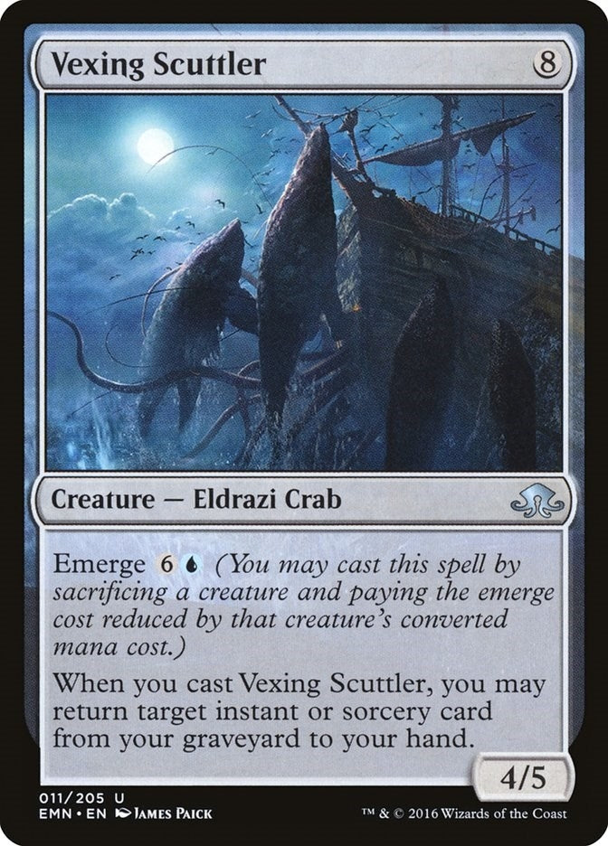 Image for Vexing Scuttler (11) [Eldritch Moon] - Magic: The Gathering