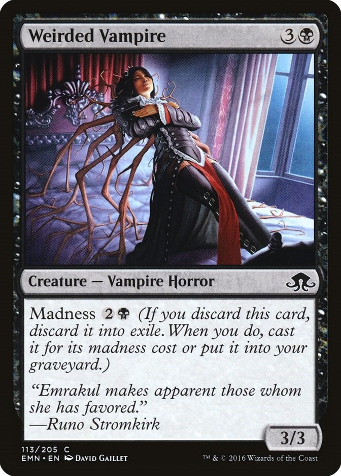 Image for Weirded Vampire (113) [Eldritch Moon] - Magic: The Gathering