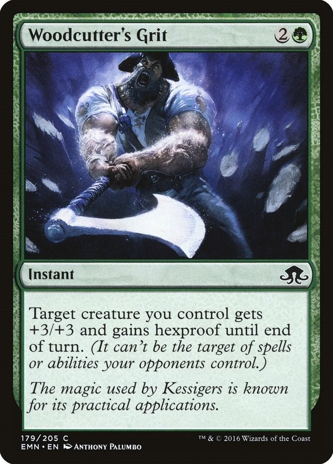 Image for Woodcutter's Grit (179) [Eldritch Moon] - Magic: The Gathering