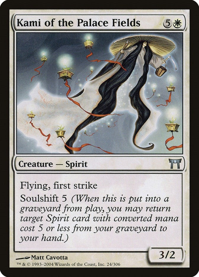 Image for Kami of the Palace Fields (24) [Champions of Kamigawa] - Magic: The Gathering
