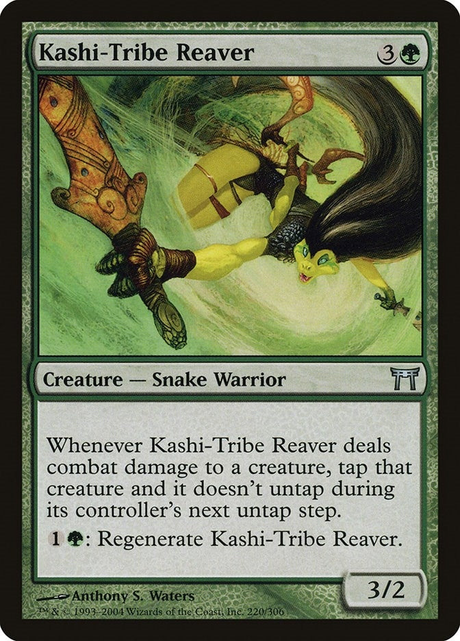 Image for Kashi-Tribe Reaver (220) [Champions of Kamigawa] - Magic: The Gathering