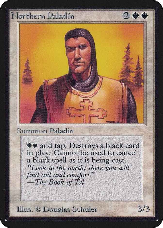 Image for Northern Paladin [Alpha Edition] - Magic: The Gathering