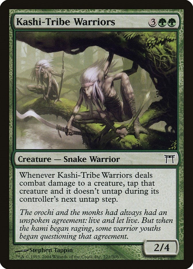 Image for Kashi-Tribe Warriors (221) [Champions of Kamigawa] - Magic: The Gathering
