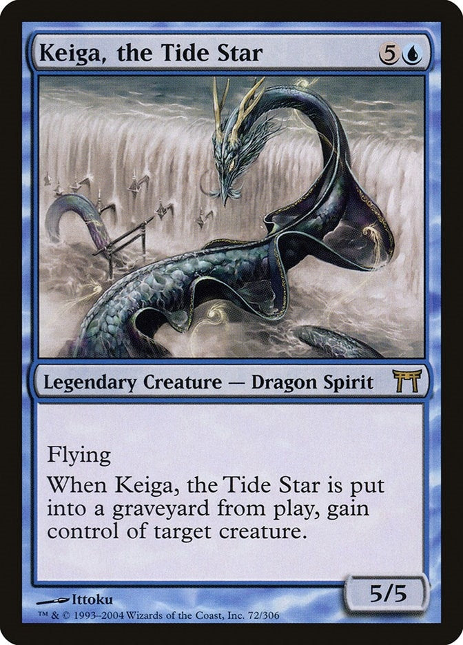 Image for Keiga, the Tide Star (72) [Champions of Kamigawa] - Magic: The Gathering