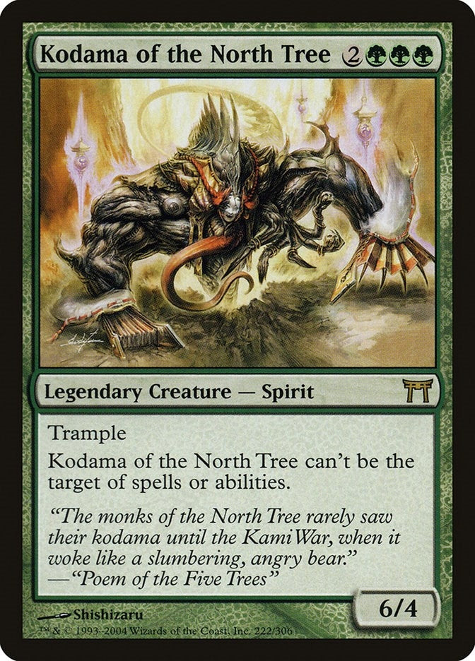 Image for Kodama of the North Tree (222) [Champions of Kamigawa] - Magic: The Gathering