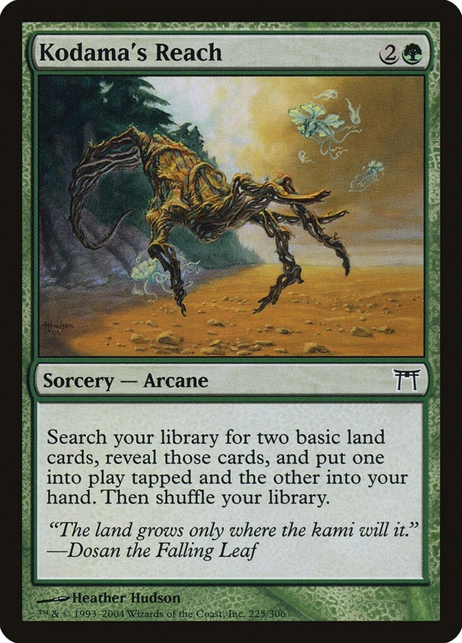 Image for Kodama's Reach (225) [Champions of Kamigawa] - Magic: The Gathering