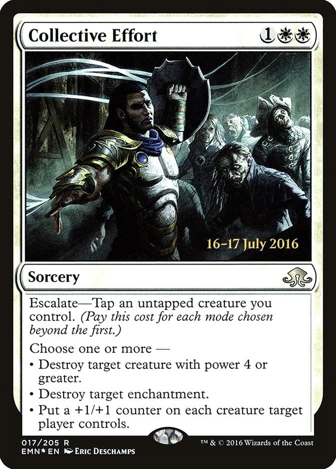 Image for Collective Effort (17) [Prerelease Cards] - Magic: The Gathering