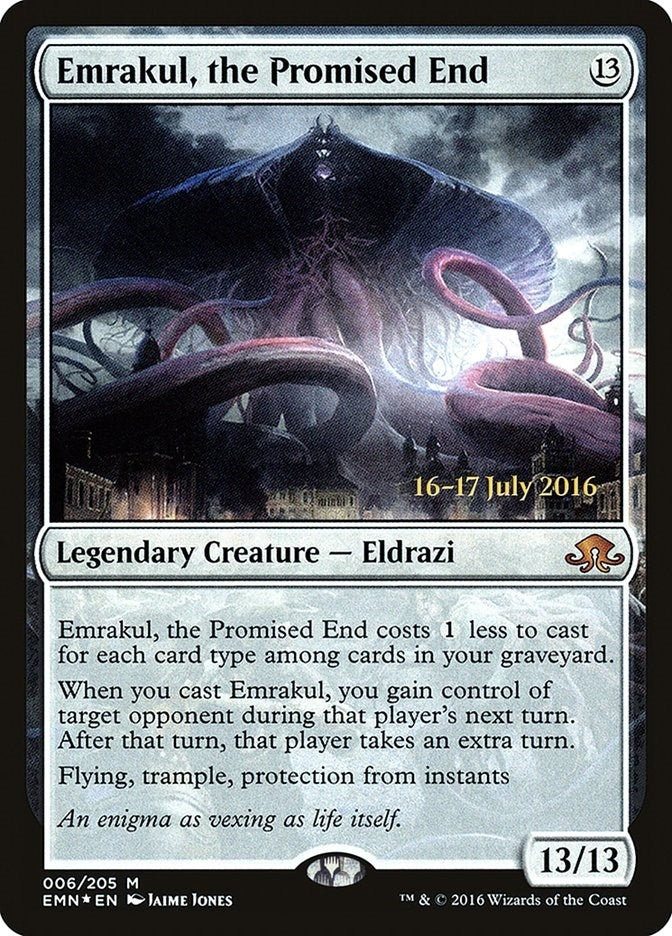Image for Emrakul, the Promised End (6) [Prerelease Cards] - Magic: The Gathering