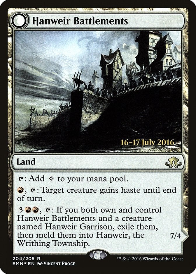 Image for Hanweir Battlements (204) [Prerelease Cards] - Magic: The Gathering