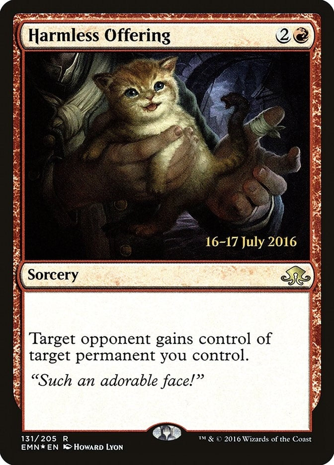 Image for Harmless Offering (131) [Prerelease Cards] - Magic: The Gathering