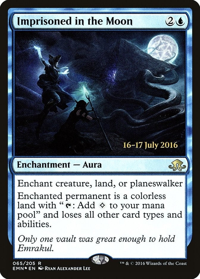 Image for Imprisoned in the Moon (65) [Prerelease Cards] - Magic: The Gathering